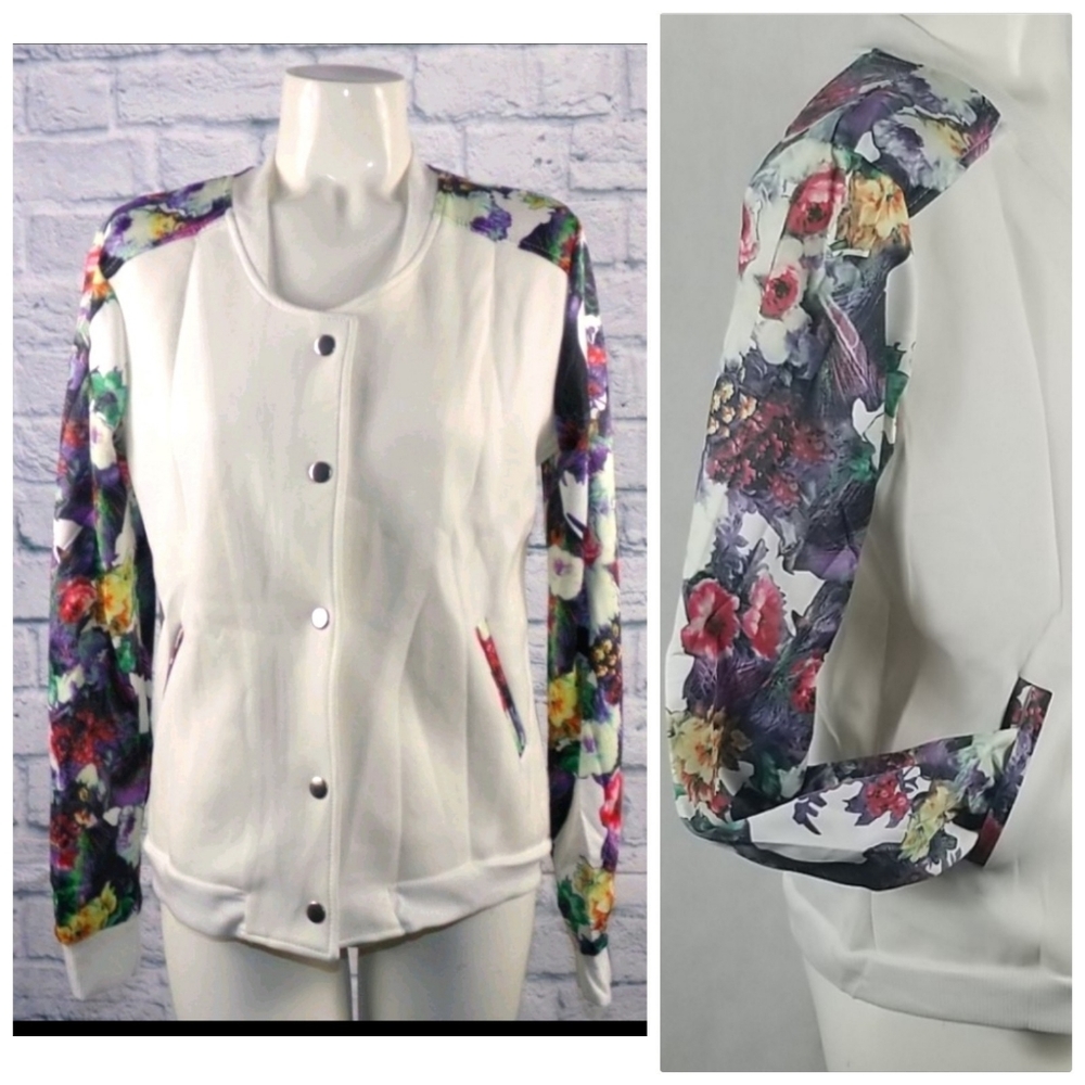 Varsity Floral Jacket
